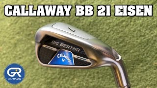 CALLAWAY BIG BERTHA B21 EISEN  SO GUT WIE CALLAWAY BEHAUPTET [upl. by Ahcmis]