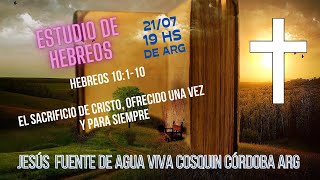 ✅El sacrificio de Cristo ofrecido una vez y para siempre Hebreos 10110👌 [upl. by Anirehs]