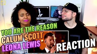 Calum Scott x Leona Lewis  You Are The Reason  Live  The One Show  REACTION [upl. by Paymar]