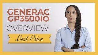 Generac GP3500iO Review  Open Frame RV Ready Inverter Generator [upl. by Jovitah]