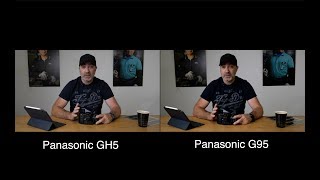 Panasonic Lumix GH5 vs G95  Face Tracking  side by side  4K [upl. by Ardehs]