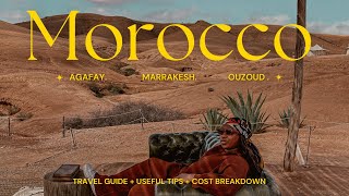 Unbelievable Experience in Morocco 2023  Marrakesh Agafay desert amp Ouzoud Falls  Cost breakdown [upl. by Thurmond869]