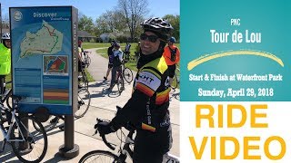 Kentucky Cycling Ride Video PNC Tour de Lou 2018 [upl. by Norrej80]