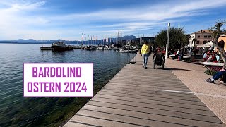 Bardolino Gardasee Rundgang März Ostern 2024 [upl. by Glynn]