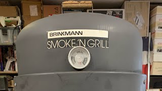 Sorta restoring an Brinkmann Smoke N Grill [upl. by Nylcaj]