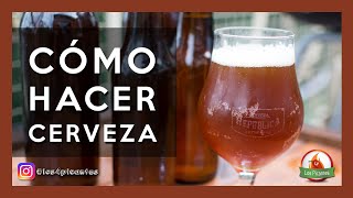 🍺 Cómo Hacer CERVEZA ARTESANAL paso a paso En CASA [upl. by Aissirac]