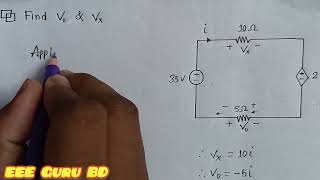 Dependent Source  Circuits Solution01 [upl. by Carlton]