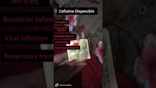 Cefixime Dispersible Tablet 200 use in hindi  Cefixim tablet side effects Price Dose [upl. by Neraj92]