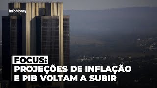 BOLETIM FOCUS projeções para a Inflação e PIB voltam a subir [upl. by Ellimak787]