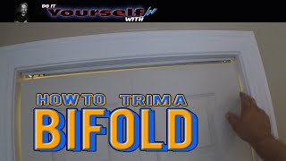 Bifold Doors How I Trim A Bifold door [upl. by Narcis]