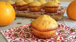 Muffins de Naranja y Cardamomo [upl. by Irrem]