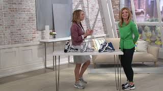 Skechers DLites LaceUp Sneakers  Biggest Fan on QVC [upl. by Willabella739]