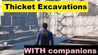 Thicket Excavations  Companions reactions Fallout 4 fallout4 fallout companion [upl. by Albemarle]