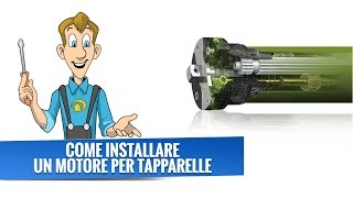 Come installare motore elettrico per tapparelle [upl. by Lalage]