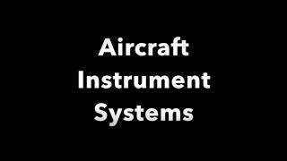 Airframe amp Powerplant A amp P Certification FAA  Aircraft Instrument Systems  Airframe [upl. by Skipp641]