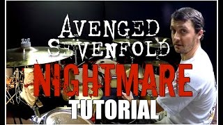 Tutorial  Nightmare  A7X [upl. by Anileme]