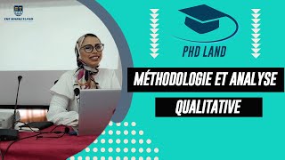 Méthodologie et analyse qualitative  Amina IDRISSI [upl. by Nitnert]