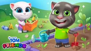 Turn Trash Into Treasure 🏡🎮♻️ My Talking Tom Friends Gameplay [upl. by Racklin]