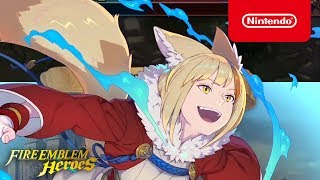 Fire Emblem Heroes  New Heroes Kitsune and Wolfskin [upl. by Eitsud]