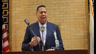 Tribe Chairman Sings Mashpee Wampanoag Honor Song [upl. by O'Toole301]