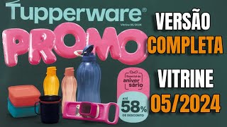 VITRINE 52024 TUPPERWARE COMPLETO [upl. by Htbazile494]