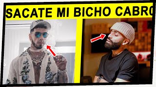 ANUEL LE TIRÓ DURO A ARCANGEL 😱SACATE MI BICHO DE TU BOCA [upl. by Nohtanoj]