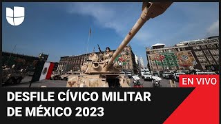 🇲🇽 EN VIVO Sigue el desfile cívico militar de México 2023 [upl. by Lancey487]