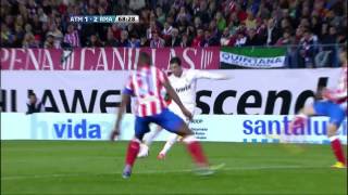 Cristiano Ronaldo Hatrick Vs Atletico Madrid La Liga 2012 [upl. by Aniuqaoj]