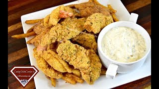 EASY FRIED FISH AND SHRIMP WITH HOMEMADE TARTAR SAUCE Cooking With Carolyn [upl. by Vijar554]