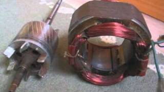 Singlephase induction motor [upl. by Ardnassak]