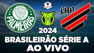 PALMEIRAS x ATHLETICOPR AO VIVO  BRASILEIRÃO SÉRIE A 2024  6ª RODADA  NARRAÇÃO [upl. by Adnocahs789]