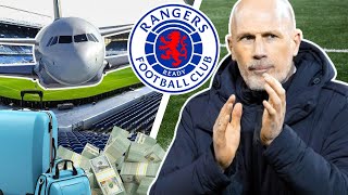 RANGERS MAN JETS INTO GLASGOW TO SAVE THE DAY   Gers Daily [upl. by Malcah]