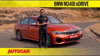 BMW M340i Review  M3 for the Masses  First Drive  Autocar India [upl. by Lleunamme]