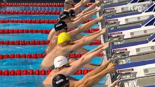 Mens 4x100m Medley relay final 15th FINA World Championships Barcelona 2013 [upl. by Urita]