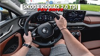 2024 Skoda Kodiaq 20 TDI 142 kW 4x4 DSG  POV Test Drive [upl. by Zolly657]