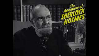 Professor Moriarty Theme  The Adventures of Sherlock Holmes  Cyril J Mockridge [upl. by Esikram]