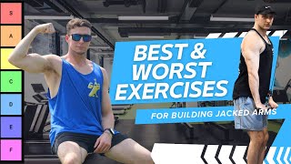 The Best and Worst Exercises for Building Jacked Arms [upl. by Nairehs929]