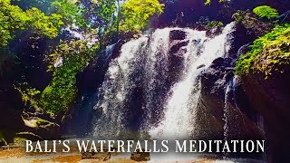 Instantly Calm with Balis THERAPEUTIC WATERFALLS in Reverse Music Nature Sounds for Sleep amp Study [upl. by Nylaroc]