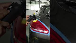 Panamera llegó con una calavera trasera opaca y muy dañada cleaning automobile autodetailing [upl. by Llimaj523]