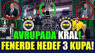 AVRUPA FENERBAHÇEYİ KONUŞUYOR KUPANIN FAVORİSİ FENERBAHÇE UEFA KONFERANS LİGİ KURA ÇEKİMİ [upl. by Hyozo]