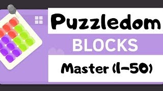 Puzzledom Blocks Master Soluce [upl. by Bertila200]