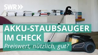 AkkuStaubsauger  Preiswert nützlich gut SWR [upl. by Acirehs]