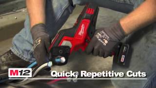 Milwaukee® M12™ 600 MCM Cable Cutter Kit [upl. by Oiramel]