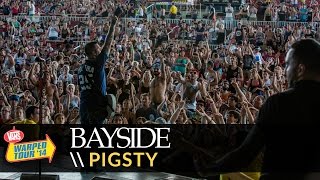 Bayside  Pigsty Live 2014 Vans Warped Tour [upl. by Welbie493]