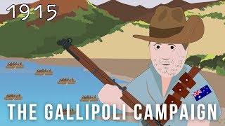 The Gallipoli Campaign 1915 [upl. by Nnylcaj]