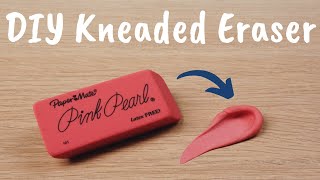 How to make a KNEADED ERASER  DIY [upl. by Elleirua]