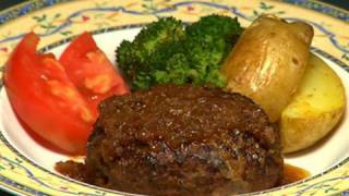 How to Make Hamburg Steak Recipe  Cooking with Dog [upl. by Norrehs]