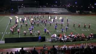 2013 10 19 Perkiomen Valley Marching Vikings at USBands PA State Championships [upl. by Saloma81]