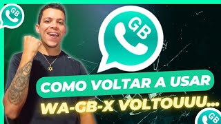 🔥ELE VOLTOU WAGBX COMO VOLTAR A USAR COM O NUMERO DIRETO SEM ERRO FUNCIONANDO [upl. by Eednar763]