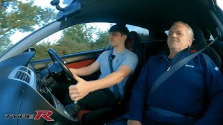 Grandads Passenger Ride In My EP3 Civic Type R [upl. by Nela660]